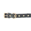 Real Leather Dog Collar Genuine Leather Buckle Connection Collar Durable for French Bulldog Schnauzer Border Collie Pet Collar