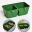 Bird Feeder For Cage 2 In 1 Parrot Cage Food And Water Bowl Double Groove Bird Food Bowl For Cage For Hold Food Water Universal