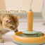 Interactive Cat Toy for Indoor Cats, Ultra Fun Smart Interactive Kitten Toy, Automatic Pet Feather Exercise Toys 360° Rotating