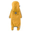 Dog Raincoat Waterproof Reflective Hooded Pet Rain Jacket 4 Legs Lightweight Rain Poncho Clothes for Small Medium and Large Dogs