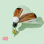 Interactive Cat Feather Toy Accessories False Toy with Bell Replacement Refill Training Kitten Toys