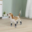 Anti-Slip Dog Socks Adjustable Pet Non-Slip Paw Protection with Paw Pattern for Puppy Dog Indoor Traction Control Wear on Floor