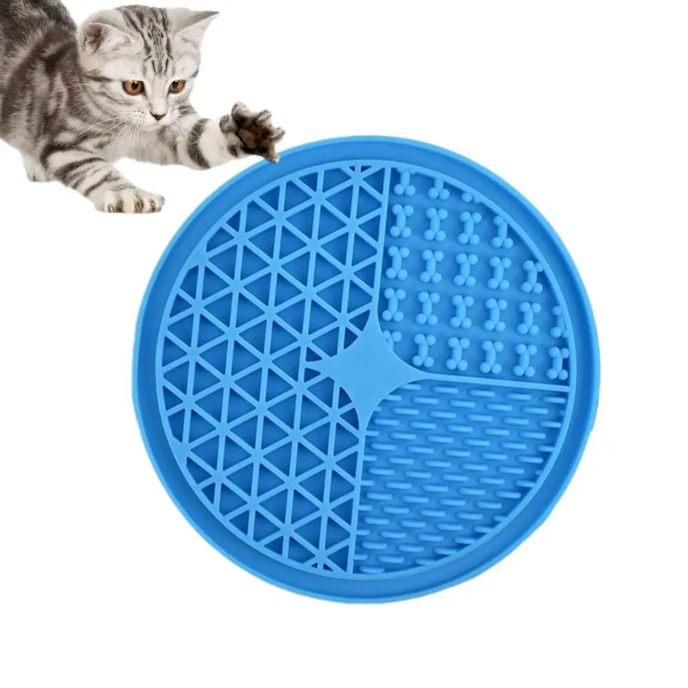 Food-Grade Silicone Dog Lick Mat Safe Soft Slow Feeders Dog Lick Pad Healthy Eating Non-Slip Dog Licking Mat Pet Feeding for Pet