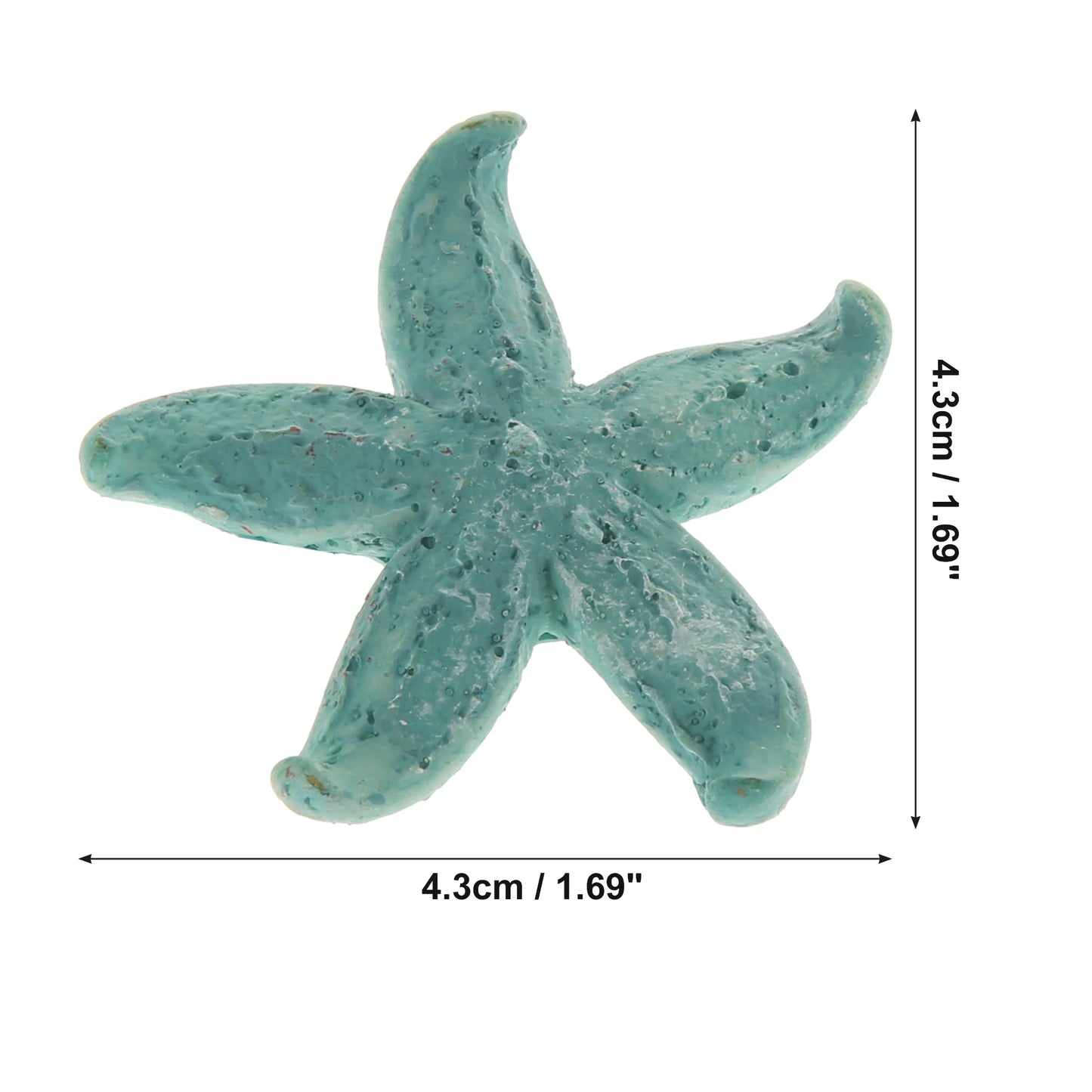 UXCELL Aquarium Artificial Starfish Pink Emulational Coral Fish Tank Polyresin Starfish Decoration Sea Star Shape Ornament