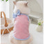 Sweetheart Bow Tie Hairpin Pet Dog Clothes Countryside Leisure Summer Vest for Small Puppy Soft Cotton Chihuahua Cat Clothing