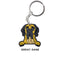 Cartoon Cool Dogs Keychains Bulldog English Springerspaniel Keyrings Maltese Greyhound Key Chains Husky Keeshond Key Rings Gifts