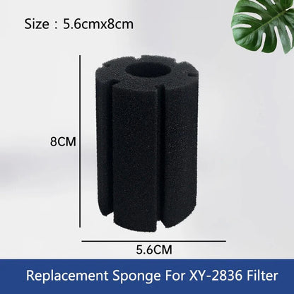 Aquarium Filter Sponge for Fish Tank Air Pump Skimmer Biochemical Sponge Filter Aquarium Bio Filter Filtro Aquario Acessorio