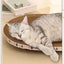 Corrugated Cat Scratcher Cat Scrapers Round Oval Grinding Claw Toys for Cats Wear-Resistant Cat Bed Nest Cat Accessories