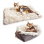 Dual-purpose Plush Cozy Cat Bed