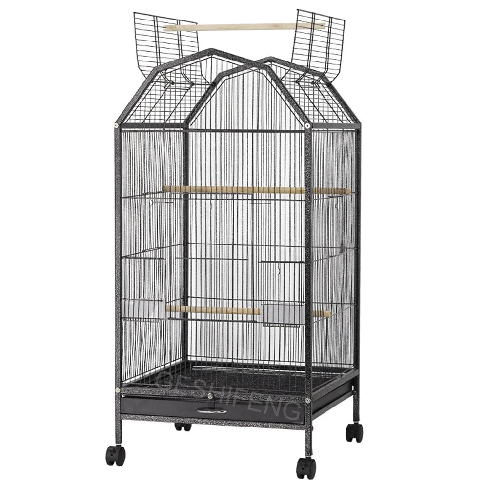Hot Selling Durable Iron Wire Large Pet Cage Breeding Bird Parrot Cage Rabbit Cage