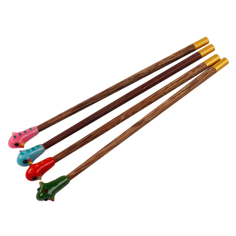 Aquarium Betta Training Wand Wooden Playing Stick Active Healthy Betta Fish Equipment Resin Fish Decoration Fish Stick ﻿New