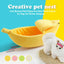 Banana Cat Nest Fun cute winter cozy warm durable personality creative dog house suitable for Chinchillas squirrel pet nest
