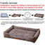 Water Resistant Sofa Dog Bed