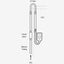 1PCS Durable U Shaped Glass Tube Aquarium CO2 Diffuser Check Valve Fish Tank Tube 3 Sizes U Tube 10mm 15mm 20mm
