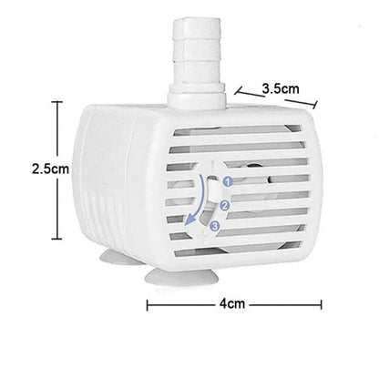 Water Pump Pet Cat Water Fountain Anti-dry Burning Motor Replacement for Cat Flowers Drinking Bowl Water Dispenser Pet Products