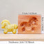 1PC Wood Cookie Mold, Animals Patterns, 3D Carved Embossed Biscuit Cutter Moulds, Fish, Bird, Bear, Sheep, Tiger, Horse, Squirre