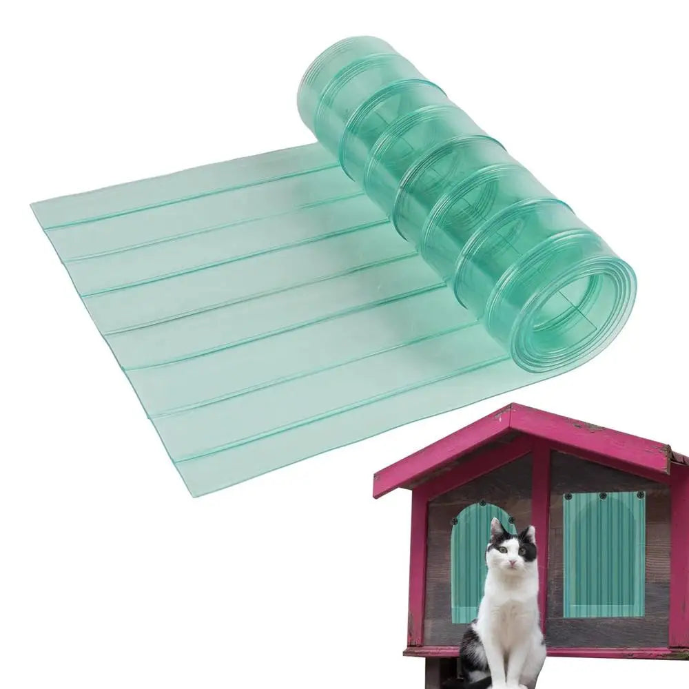 Dog Door Flap Replacement Door Strips Doggie Door Flaps Eco-Friendly Cat House Strip Dog House Door Flap Transparent Strip
