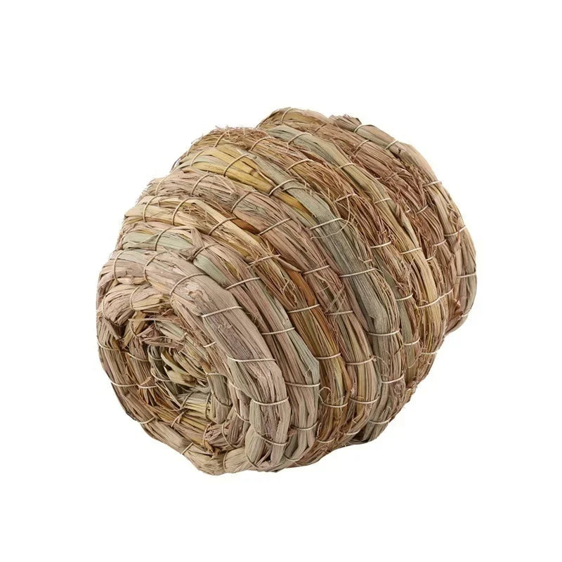 Hanging Hummingbird Bird House Bird's Nest in Straw Garden Nest Woven House Hut Straw Bird Birdhouse House Handwoven