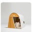 Iron Kennel Cat Litter Solid Wood Internet Celebrity Cat Villa Pet Wooden House Dog House Cat