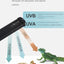 UVA+UVB Reptile Full Spectrum LED Light Turtle Lizard Snake Terrarium Sunbathe Heat Lamp 10.0 20.0 Sun Lamp Sunbathe Heat Lamp