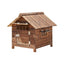 Dog Kennel Outdoor Rainproof Anti-corrosion Four Seasons Universal Dog Kennel Winter Warm Large Dog Kennel