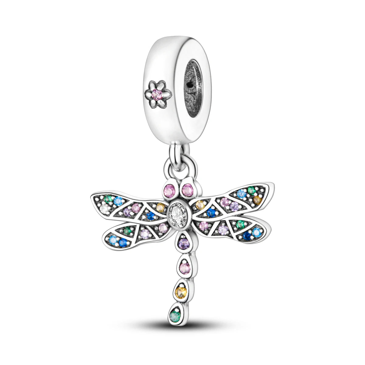 MULA 1PC Silver Plated Pig Bird Beads Fit Original Charm Bracelet DIY Jewelry Making For Woman