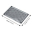 Litter Catcher Mat Litter Trapping Mat Double-Laye Cat Litter Pads Detachable Cat Box Mat Litter Mat Trapper For Home Pet Shops