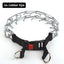 Strong Dog Prong Collar for Dogs Adjustable Detachable Dog Training Collar with Quick Release Buckle for Small Medium Large Dogs