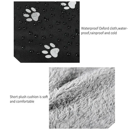 Waterproof Cat House Weatherproof Pet House For Small Dogs Cats Pet Bed Nest With Inner Pad Portable Outdoor Cat Accessories