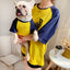 Dog Vest  Dog Shirts for Dogs  Dog Costume  Dog Clothes Parent-child Wear Spring and Summer Embroidery Four Colors