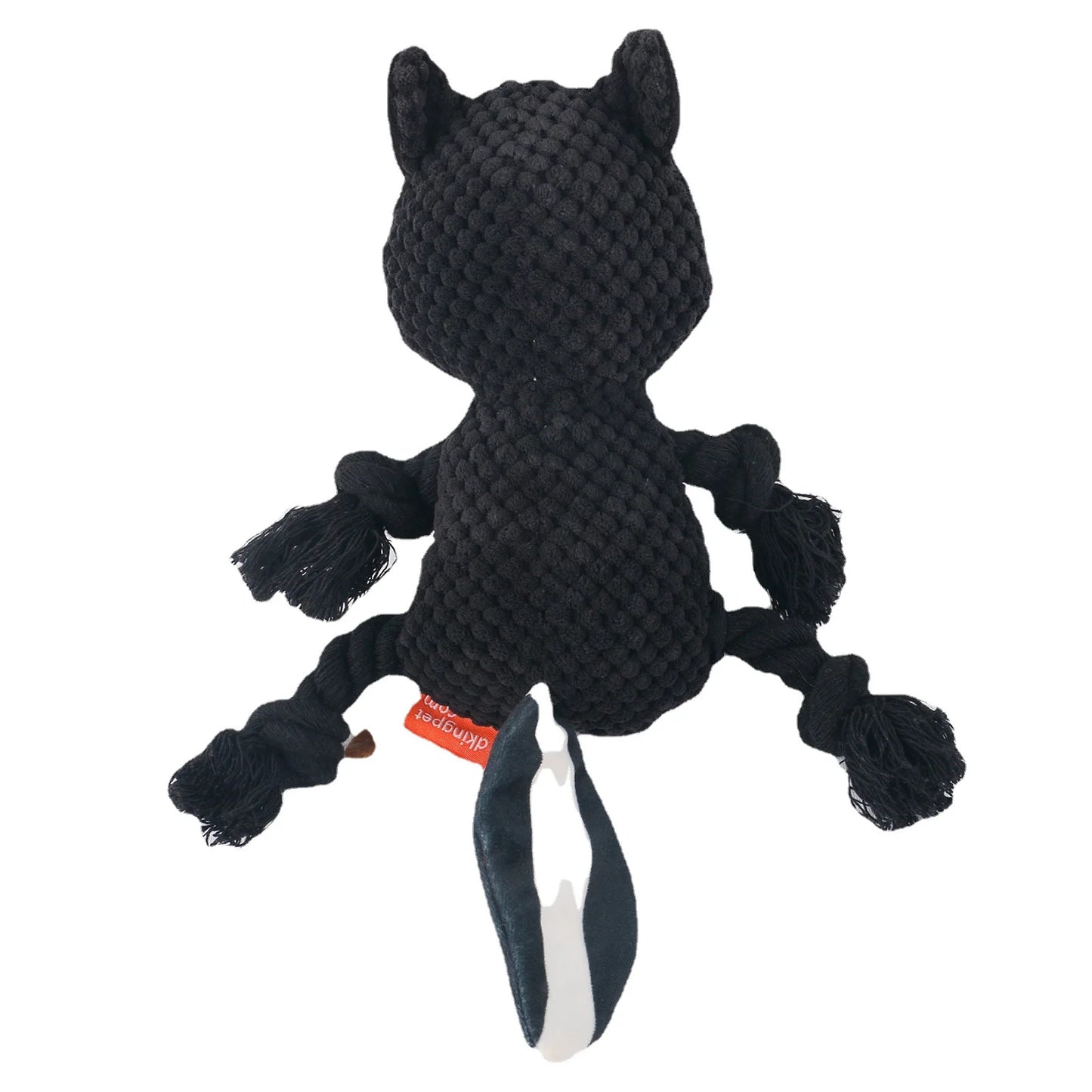 Dog Plush Toy Products Bite-resistant Plush Stuffed With Squeaky Tibetan Food Interactive Pet Dog Toy Skunk Fleece Squeak Toys