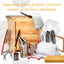 Heat Preservation Plastic Thermo Honey Bee Hive Langstroth 1 Layer 10 Frame Multifunction Bee Box Color Beehive House Apiculture