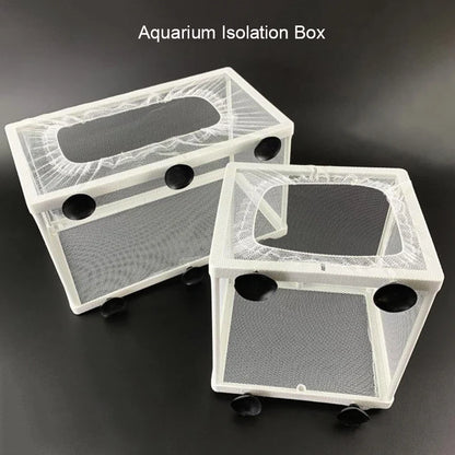 Plastic Aquarium Fish Breeding Isolation Box Fish Tank Aquarium Breeder Hatching Incubator Fish Tanks Isolator Accessories New