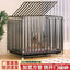 Full Square Tube Dog Cage Medium Large Dog Indoor and Outdoor Toilet Small Dog Labrador Golden Retriever Pet