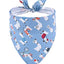 Fruit Dog Bandana Triangle Scarfs Bibs with Cute Fruit Pattern Cartoon Dog Triangle Bib Fruit Print Pet Neckerchief for Pet Dog