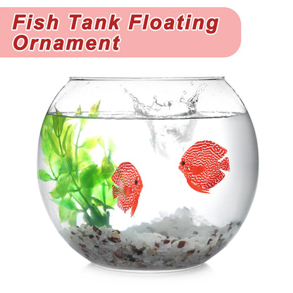 UXCELL Artificial Glowing Fish Luminous Fake Lionfish Aquarium Artificial Silicone Ornament Floating Fish Tank Decoration