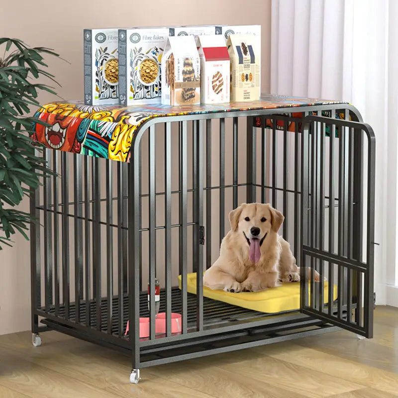 Dog cage Dog cage Large dog Strong mobile dog cage Horse dog Husky special dog cage Bold and thicker