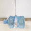 2 Rolls Bird Scare Type Ribbon, Deterrent Visual Audible Reflective Tape to Keep Away Birds, Double Sided Flash Tape