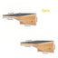 Wall Mounted Cat Climbing Shelves For Cat Corner Step With Guardrail Arch Platform Suit for Kitten Relax Non-slip & Widen Step