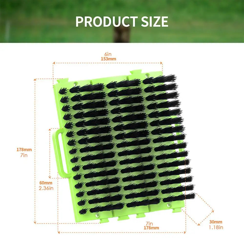 Grooming Brush for Horses Shedding Horse Brush Grooming Tool Itch Relief Grooming Brush Pet Hair Brush Cleaning Tools Cat Dog