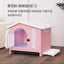 Dog Kennel Indoor and Outdoor Ventilation and Breathable Easy To Install Easy To Clean Thickened Not Deformed Luxury Pet Villa