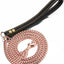 Dog Lead 10MM Gold Dog Leash Stainless Steel Metal Chew Proof Chain Pet Traction Rope