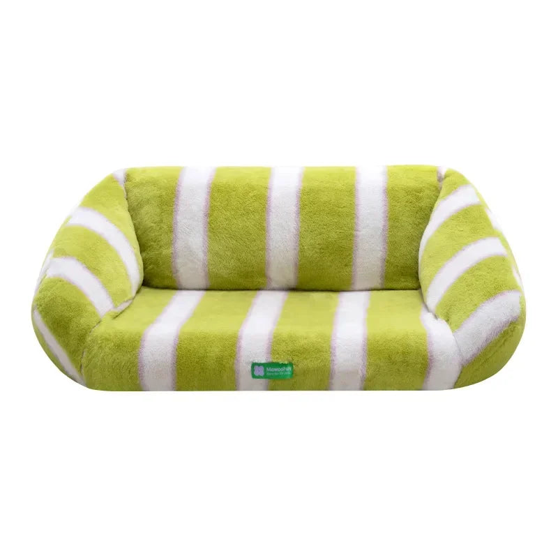Kennel Pet Sofa Winter Warm Dog Sofa Cat Nest Cat Sofa Large Kennel Bed Removable and Washable