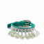 Small Dog Collar with Luxury Bling Rhinestone, Soft Suede Leather Puppy Dog Cat Necklace Crystal Jewelry Pet Accessories for Dog