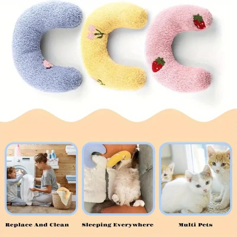Easy To Clean Comfortable And Soft Pet Lovers Convenient And Portable Cotton Cat Dog Sleeping Pillow