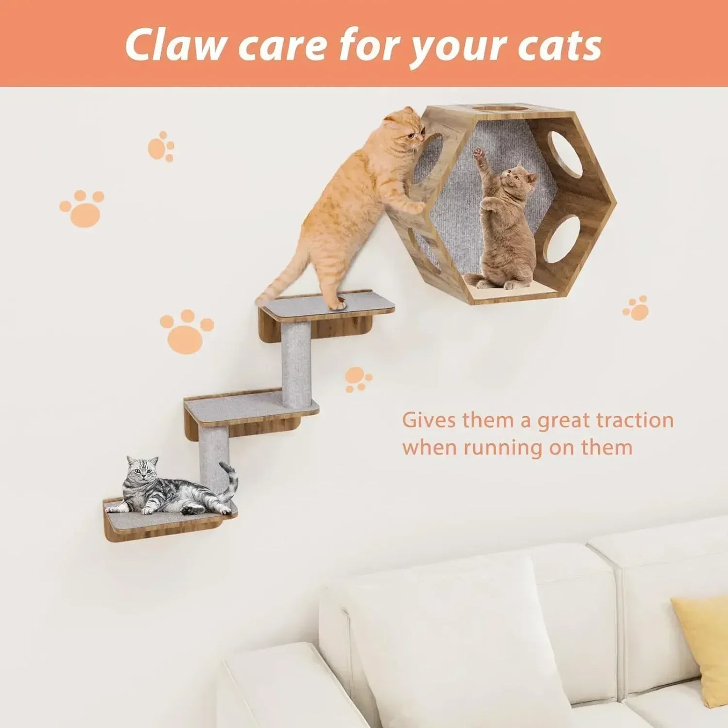 Self-Adhesive Cats Scratch Board Carpet Wall Anti Cat Scratch Sofa Diy Cats Scratch Board Sofa Protection Paws Sharpen Trimmable