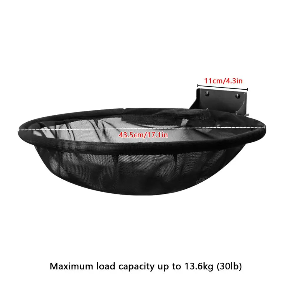 Cat Wall Shelves Furniture Stable Cat Wall Perch Bed Foldable Soft Breathable Pet Cat Hammock for Sleep Overlook Sunbathing