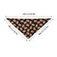 Dog Scarf Pet Costume Saliva Towel Adjustable Pumpkin Dog Scarf Triangle Pet Scarf Skull Washable For Boy Girl Toy