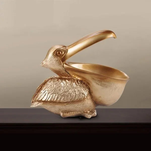 Big Mouth Bird Statue Door Key Porch Wine Cabinet Storage Box Home Decoration Toucan Resin Sculpture BirdArt Ornament Gift