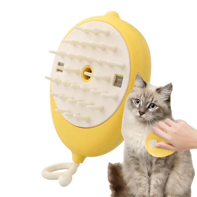 Cat Steam Brush Steamy Dog Brush 4 In 1 Electric Spray Cat Hair Brushes for Massage Pet Grooming Comb Hair Removal Combs